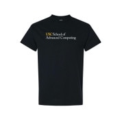 USC Trojans Unisex Advanced Computing Black T-Shirt